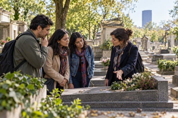 Paris Iconic Graves Tour: Père Lachaise & Montparnasse Walk