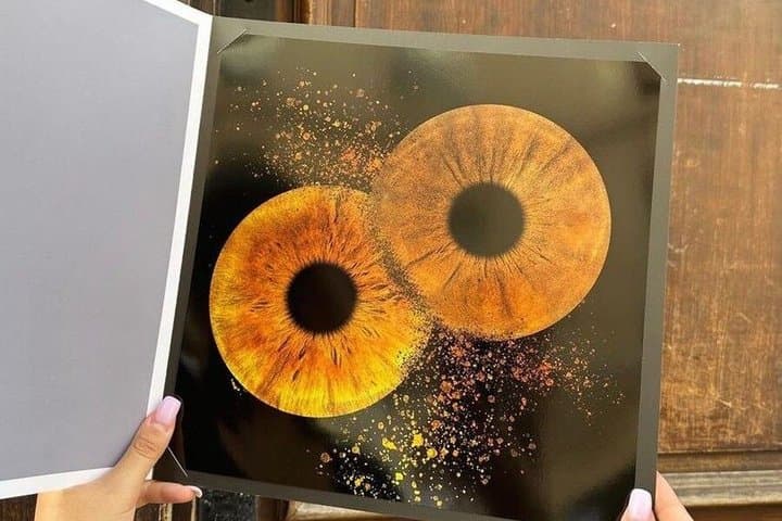 Paris photo of your iris and framed print in the Marais