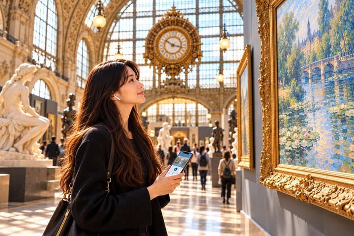 Orsay Museum Self Guided Audio Tour with App (No ticket)