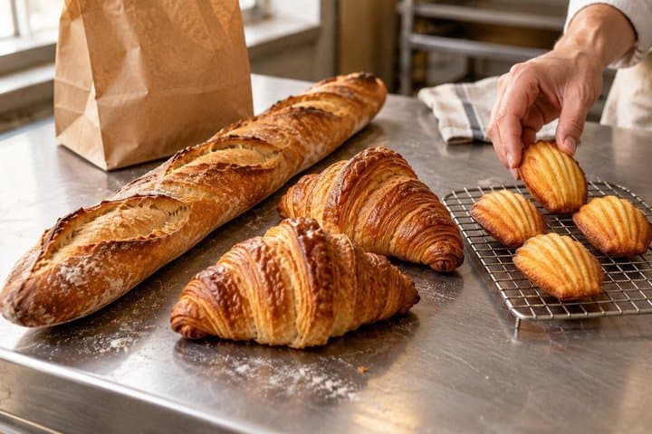 Paris Baguette Croissant and Madeleine Baking Workshop