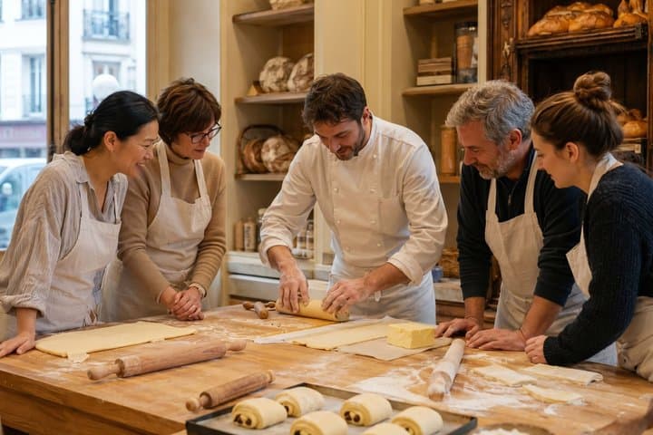 Paris Baguette Croissant and Madeleine Baking Workshop