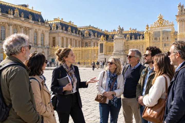 Versailles Palace and Gardens Semi Private Tour Max 11 Guests