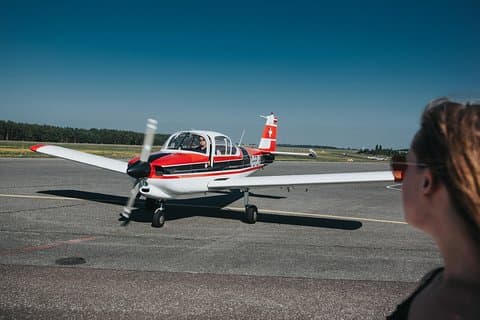 Private Sightseeing Flight above 24Hours of Le Mans track