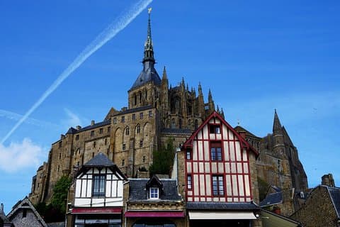 Mont Saint-Michel. Abbey.