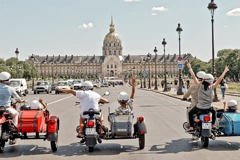 Invalides by Side-car
