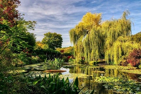Giverny. Claude Monet's House.