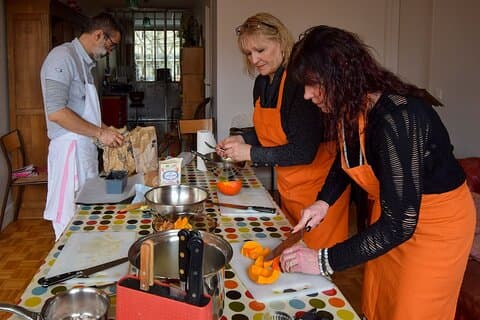 Paris Small Group French Christmas Cooking Class