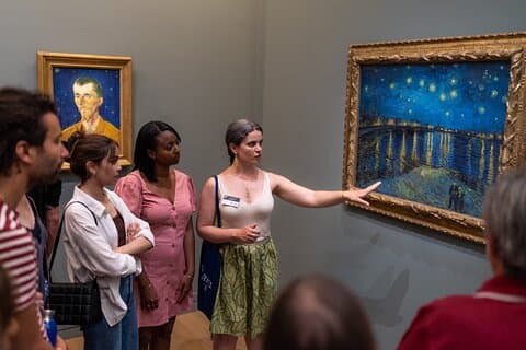 Starry Night over the Rhone Van Gogh
