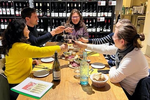 At the Wine Shop