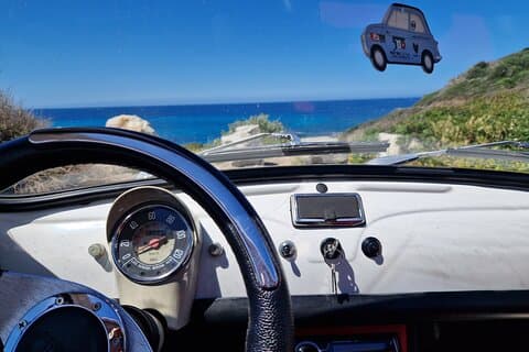 Sanguinaires Islands in Fiat 500 and Aperitif Private Circuit