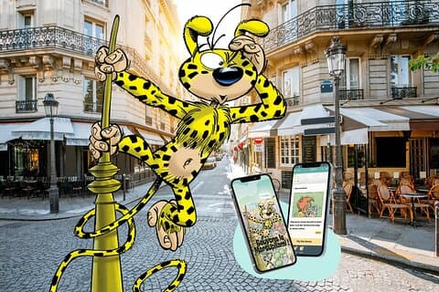 Children's escape game in the city of Paris Marsupilami