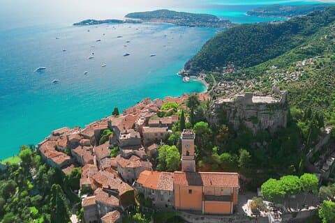Village of Eze. France.