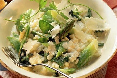 asparagus risotto
