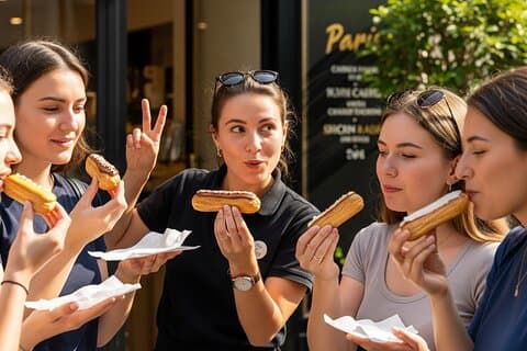 Montmartre Pastries and Chocolate Food Tour with 6+ Tastings