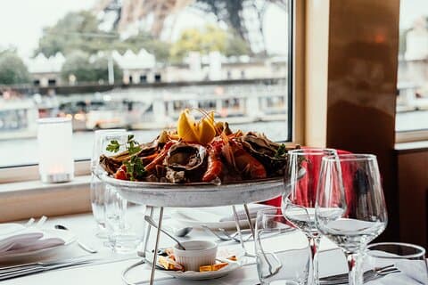 Seafood platter
