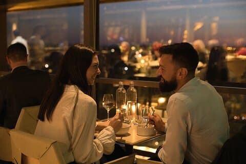 Paris Christmas Eve Dinner at Eiffel Tower's Madame Brasserie
