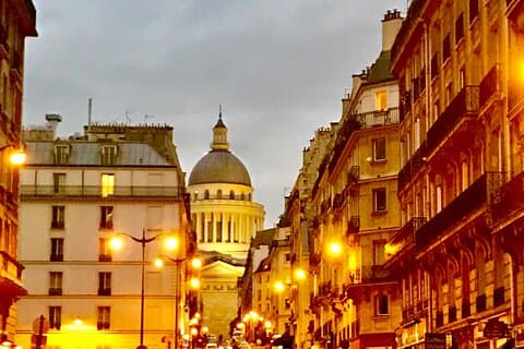 The Pantheon crowns the Latin Quarter