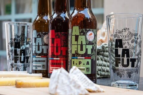Tasting of local beers with French Cheese