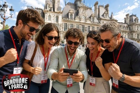 Paris Escape Game EN Exterior theme Heist EN Team