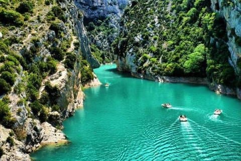 Verdon canyon, lavender of Valensole & Moustiers-Sainte-Marie