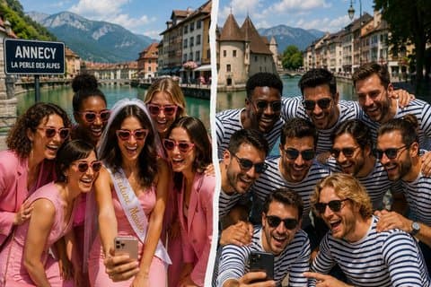 Annecy Challenges EVG EVJF City Challenge team