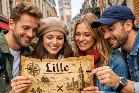 Urban Escape Game in Lille – Track Game in Old Town
