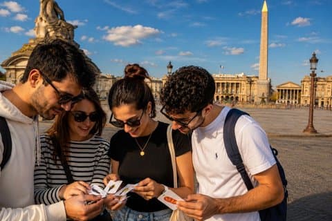 Escape outdoor game to visit around the Opera