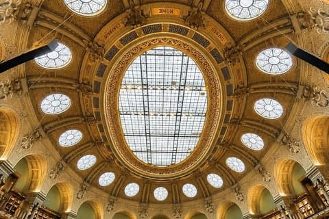 Paris Secret Covered Passages & BNF Oval Room Walking Tour