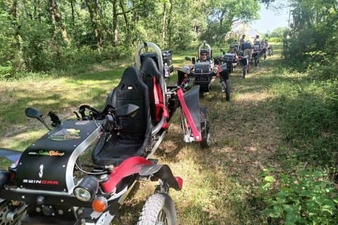 Electric all-terrain tour between Saumur and Angers