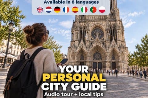 Reims: City Walk with Audio Guide in 7 Languages on your Phone