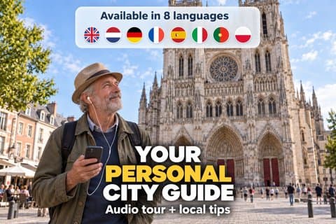 Amiens City Walk with Audio Guide in 7 Languages on your Phone