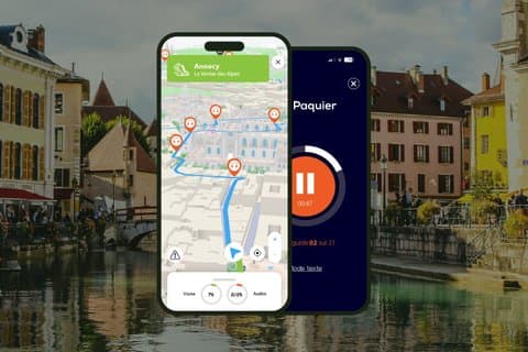 Annecy Walking audio guide 1h and 20 audio comments