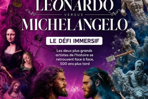 Leonardo VS Michelangelo The Immersive Duel Experience