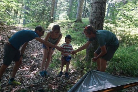 Naturalist Adventure with Forest Bivouac