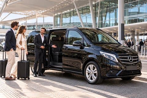 Paris Private Airport Transfer: CDG or Orly – Business Van