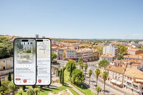 Anatomy of Thought Self-Guided Podcast Tour Montpellier