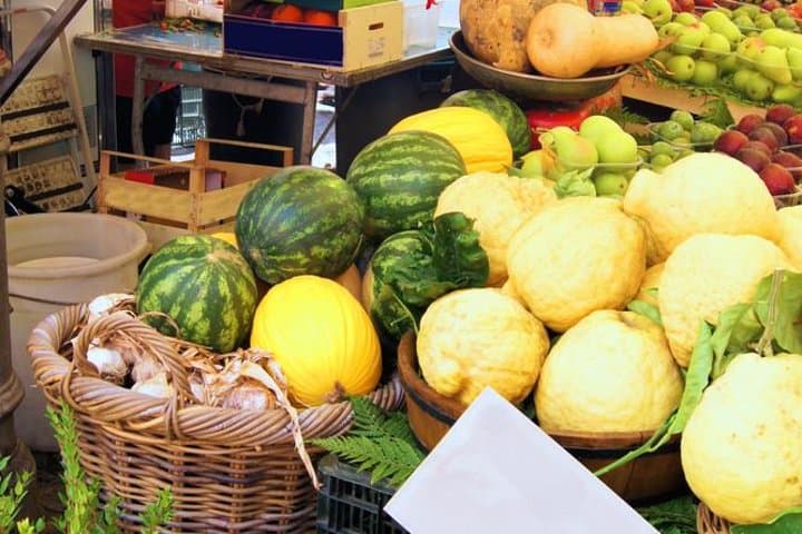 Stroll an authentic Italian market on this day trip to Italy from Cannes