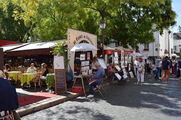 Artist Square in Montmartre