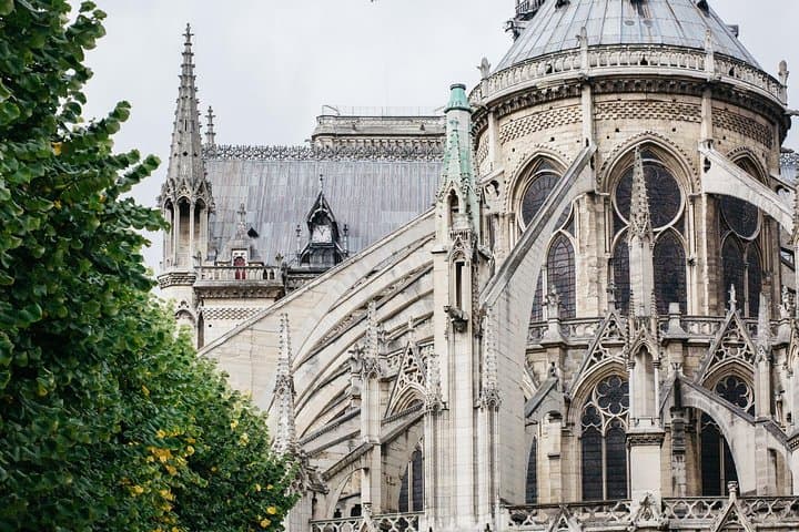 The back of the cathedral