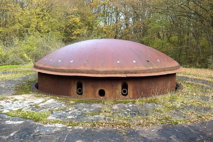 Entrance ticket for guided tour of the Maginot Line at the Michelsberg