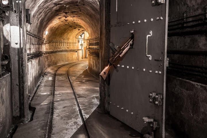 Entrance ticket for guided tour of the Maginot Line at the Michelsberg