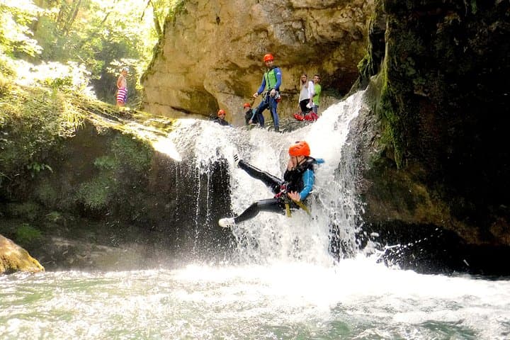 Sports Canyoning of Écouges bas in Vercors - Grenoble