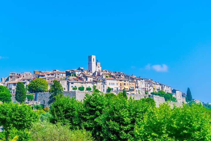 Saint Paul de Vence one of the most visited villages in France