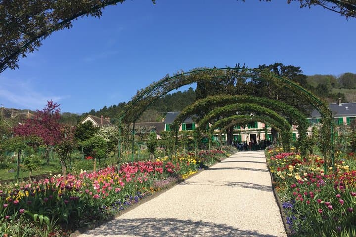 Garden of Claude Monet's House in Giverny