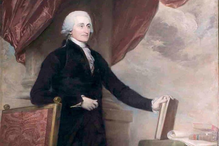 John Jay was instrumental in negotiating the peace treaty with England, and became close friends with Lafayette.