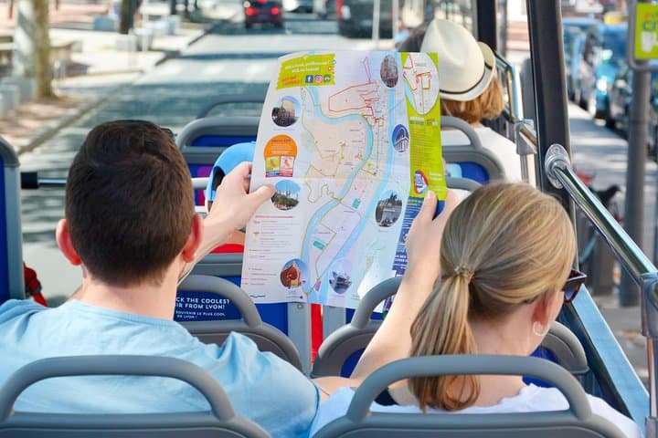 Hop on Hop off with 12 different stops.