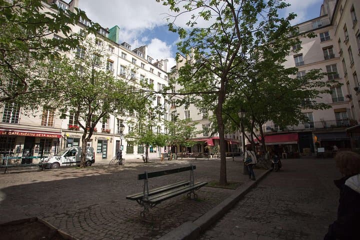 le marais paris, place du marché sainte catherine paris