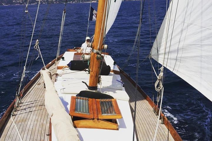 Classic Yacht Sailing in Cannes