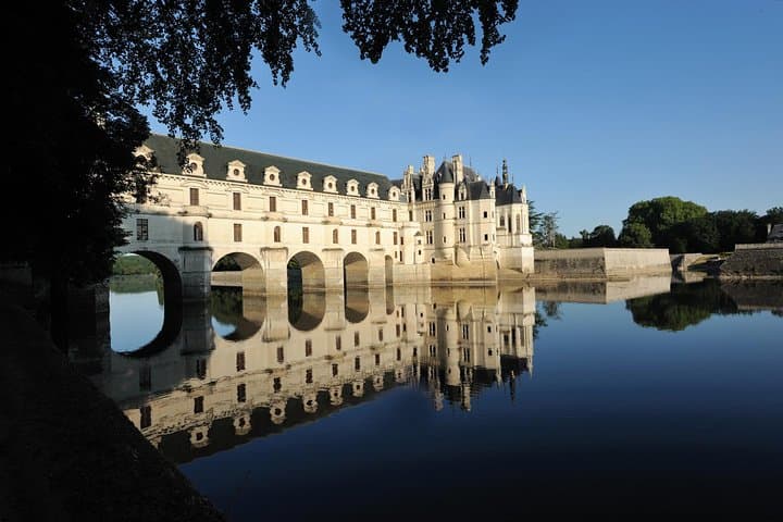 Chateau Chenonceau vue rive sud© Briq Ecliptique