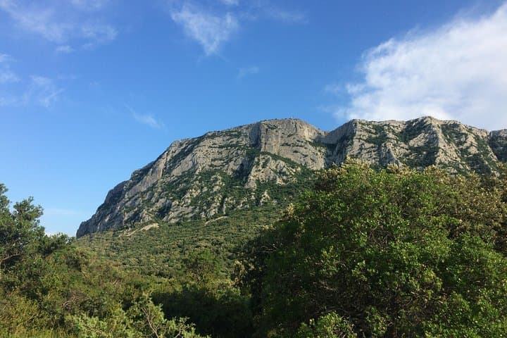Hike & wine at the top of "Pic Saint Loup"